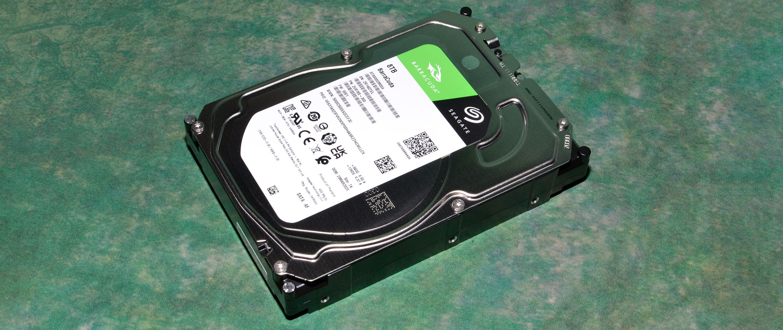 【未使用】Seagate BarraCuda 8TB HDD Amazon.com: Seagate BarraCuda 8 TB Internal Hard Drive HDD