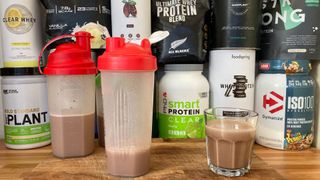 A selection of protein powders tested by the author