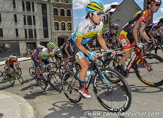 Evan Huffman (USA) Team Smartstop was part of the break on stage 6 of the Tour de Beauce.