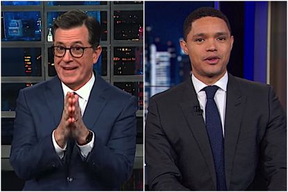 Trevor Noah and Stephen Colbert attack Virginia's blackface problem