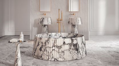 marble bathroom 
