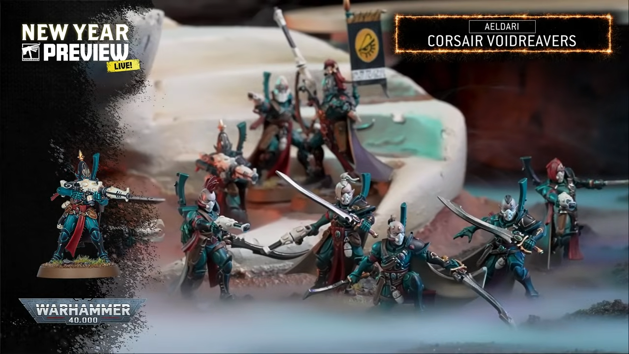 Warhammer 40,000 Aeldari miniatures 