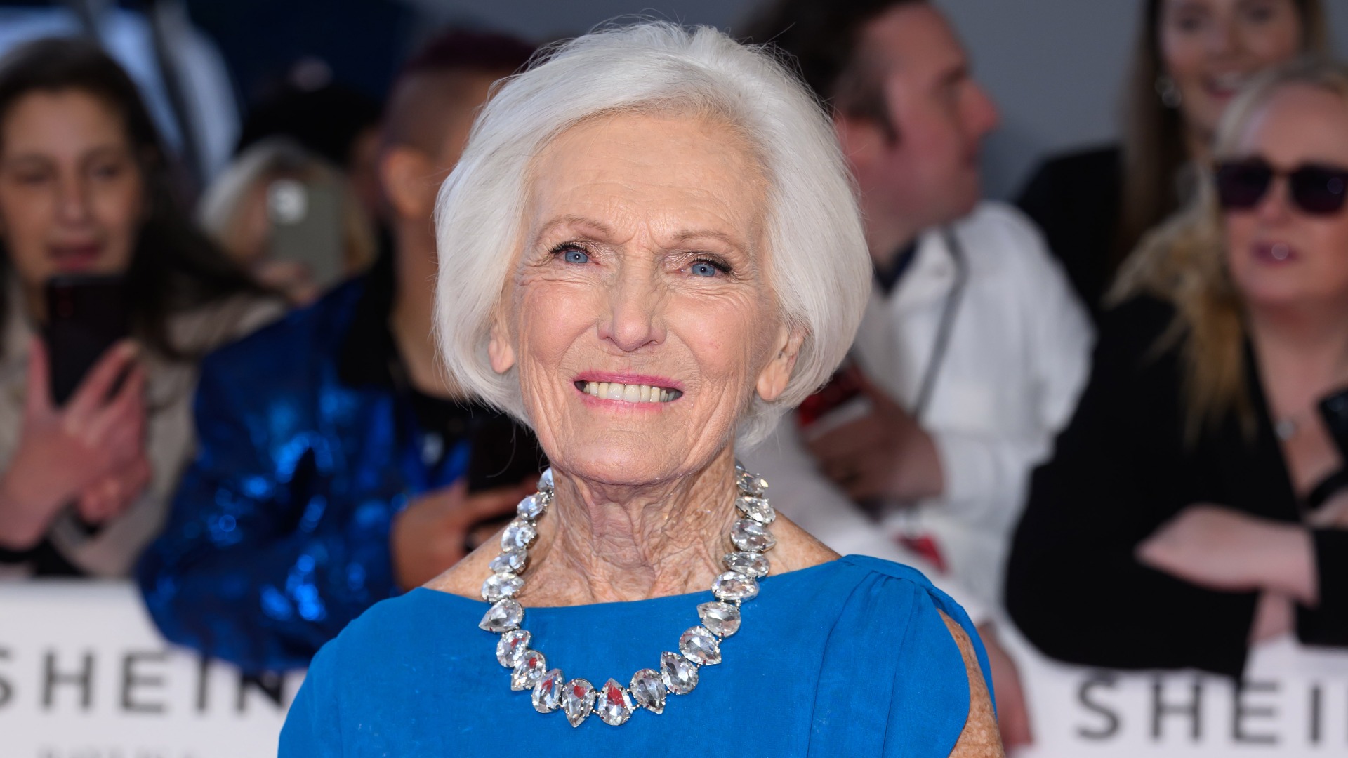  Dame Mary Berry attends the National Television Awards 2024 at The O2 Arena