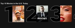 Last Seen Alive, Inheritance, Blonde as Trending Netflix movies