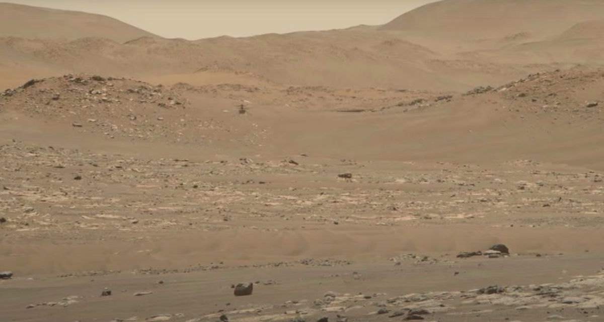Helicóptero Ingenuity Mars realiza el vuelo número 21 del planeta rojo