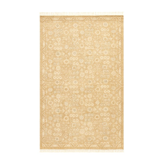 golden/yellow area rug