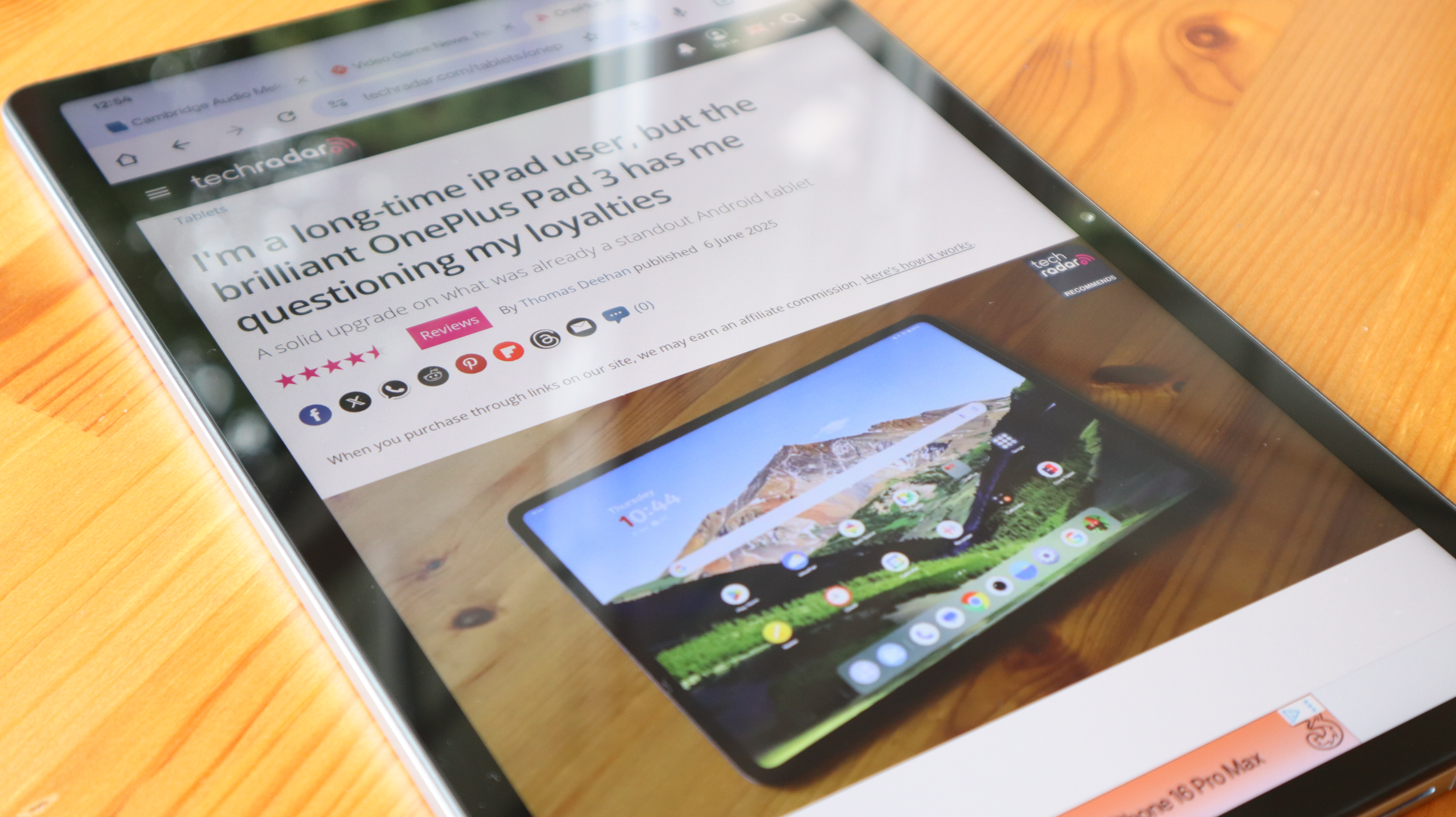 OnePlus Pad Lite product shots