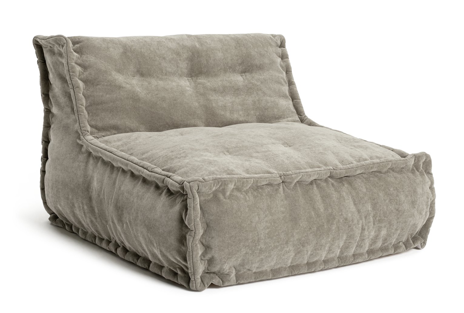 Habitat Estelle Quilted Bean Bag - Natural