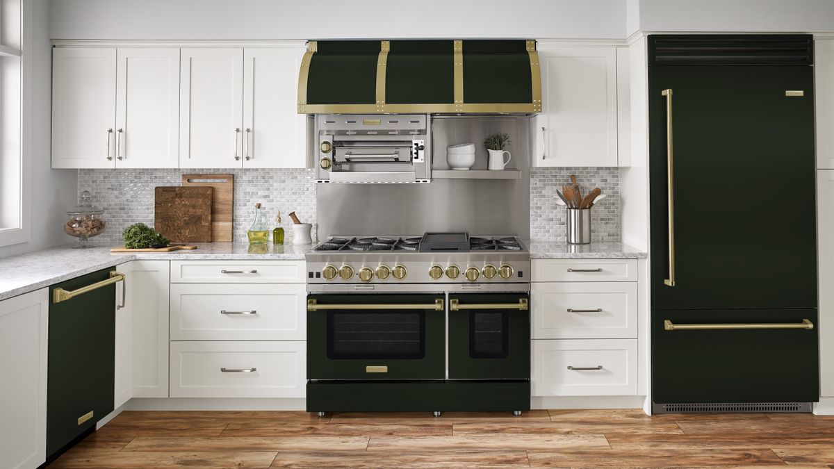 Color Spotlight: Pale Green Kitchen Appliances