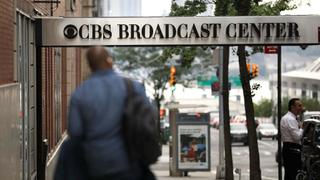 NEW YORK, NY - AUGUST 13: Signage for the CBS Broadcast Center is displayed outside the building on August 13, 2019 in New York City. Following years of on-and-off talks and negotiations, CBS and Viacom have agreed to merge. The new company will be called ViacomCBS, and Viacom CEO Bob Bakish will be the CEO of the new combined company. (Photo by Drew Angerer/Getty Images)