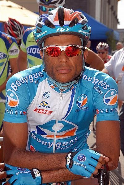 Yohann G&egrave;ne (Bouygues Telecom) has his game face on.