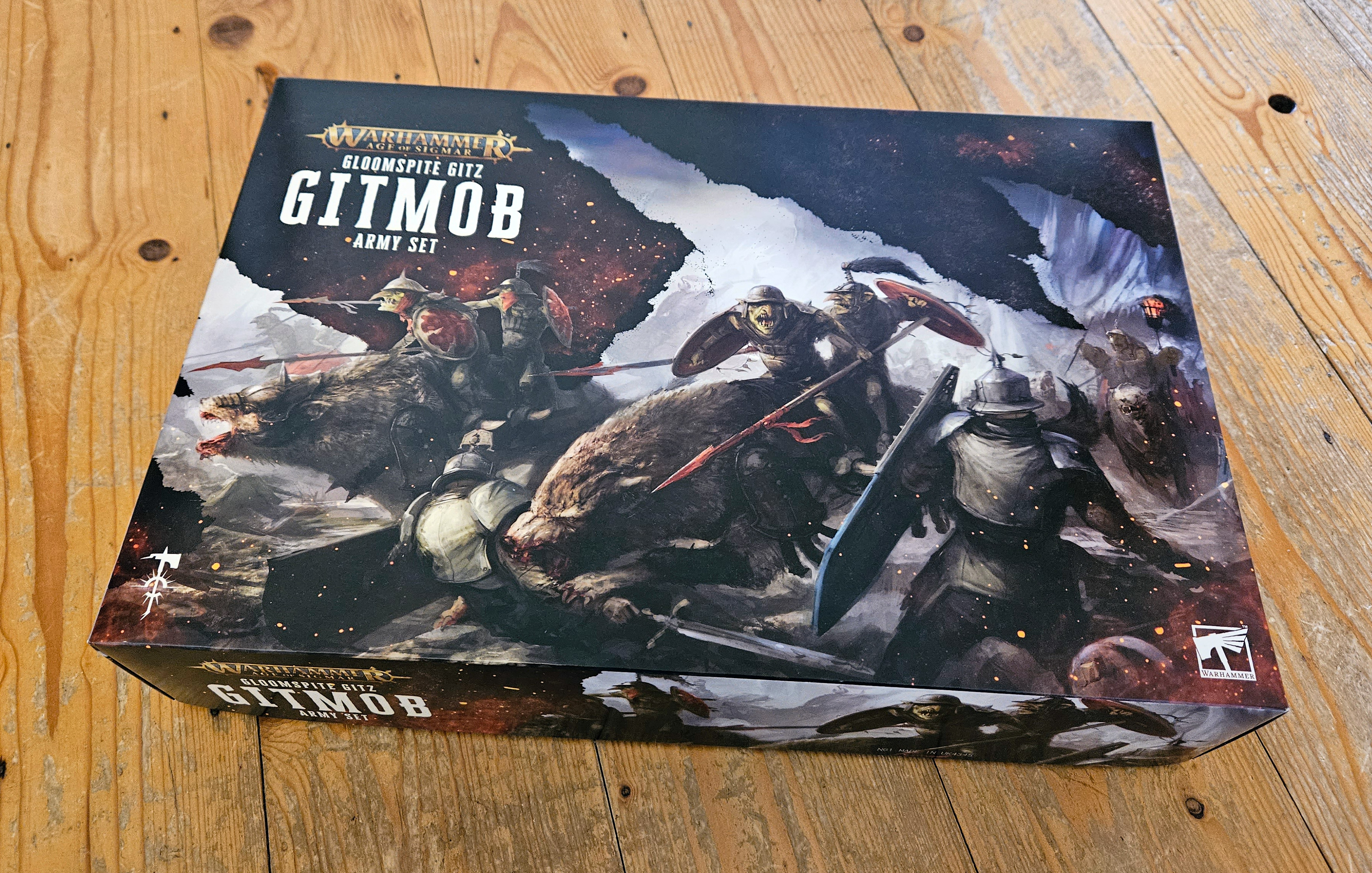 The box for the Gloomspite Gitz: Gitmob Army Set.