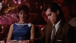 Lorraine Bracco and Ray Liotta in Goodfellas