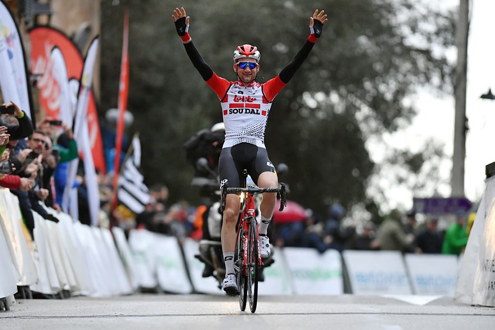 Tim Wellens (Lotto Soudal) wins Challenge Mallorca's Trofeo Serra de Tramuntana