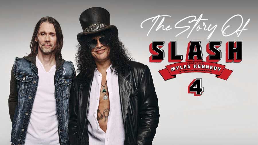 The more brash and loose a band is on record, the more I'm into it” Slash  on Myles Kennedy and the Conspirators, recording live, and his legacy