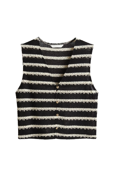 H&M, Textured Jersey Vest