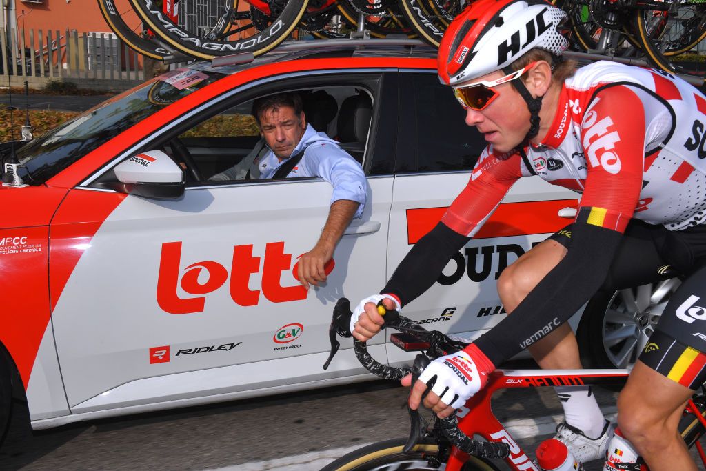 Lotto Soudal team manager John Lelangue