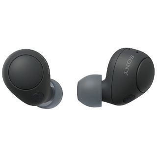 The Sony WF-C700N earbuds against a white background