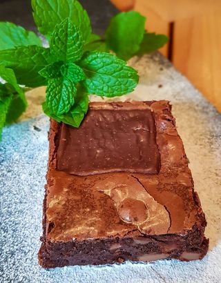 Short and Sweet Bakery After Eight Brownie