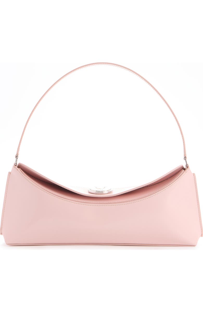 The Ovalo Glazed Leather Shoulder Bag