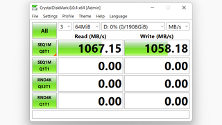 Lexar SL500 portable SSD speed benchmark