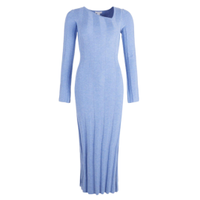 Wide Rib Asymmetric Neck Knit Dress, was £69 now £28 | Warehouse