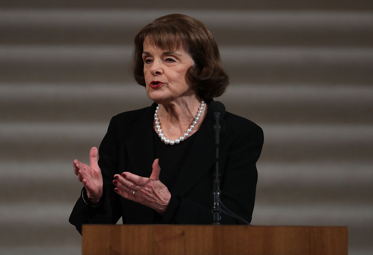 Dianne Feinstein.