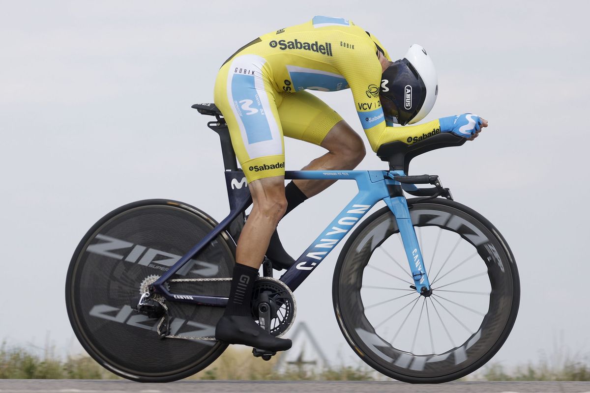Volta a la Comunitat Valenciana 2021 - 72nd Edition -4th stage Xilxes - Playa Almenara 14,3 km - 17/04/2021 - Enric Mas (ESP - Movistar Team) - photo Luis Angel Gomez/BettiniPhoto&Acirc;&copy;2021