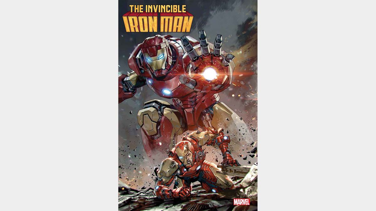 Invincible Iron Man #8 cover art