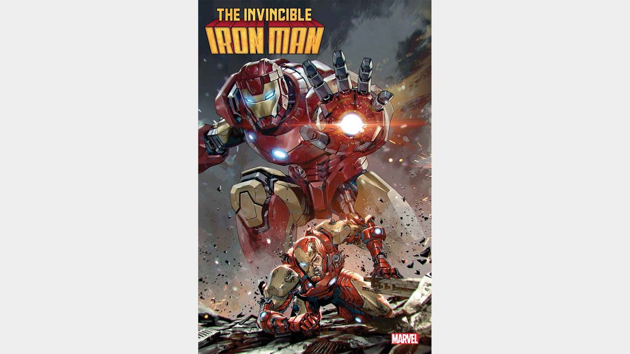 Invincible Iron Man #8 cover art