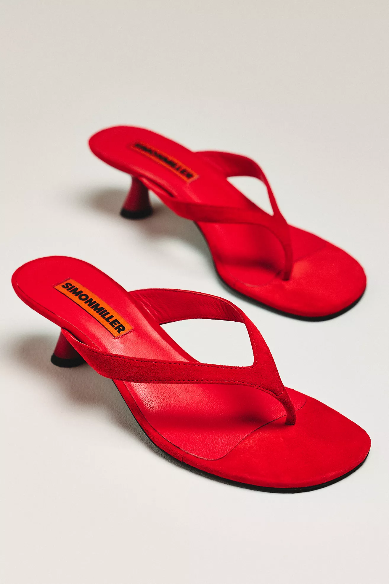Simonmiller Beep Flip-Flop Kitten Heel Sandals