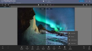 Corel Paintshop Pro 2022 review: Image shows the image editing software in use.