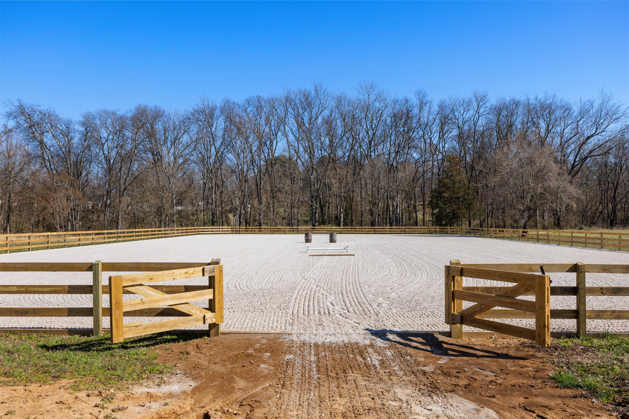The barn of a home for sale in Tennessee.