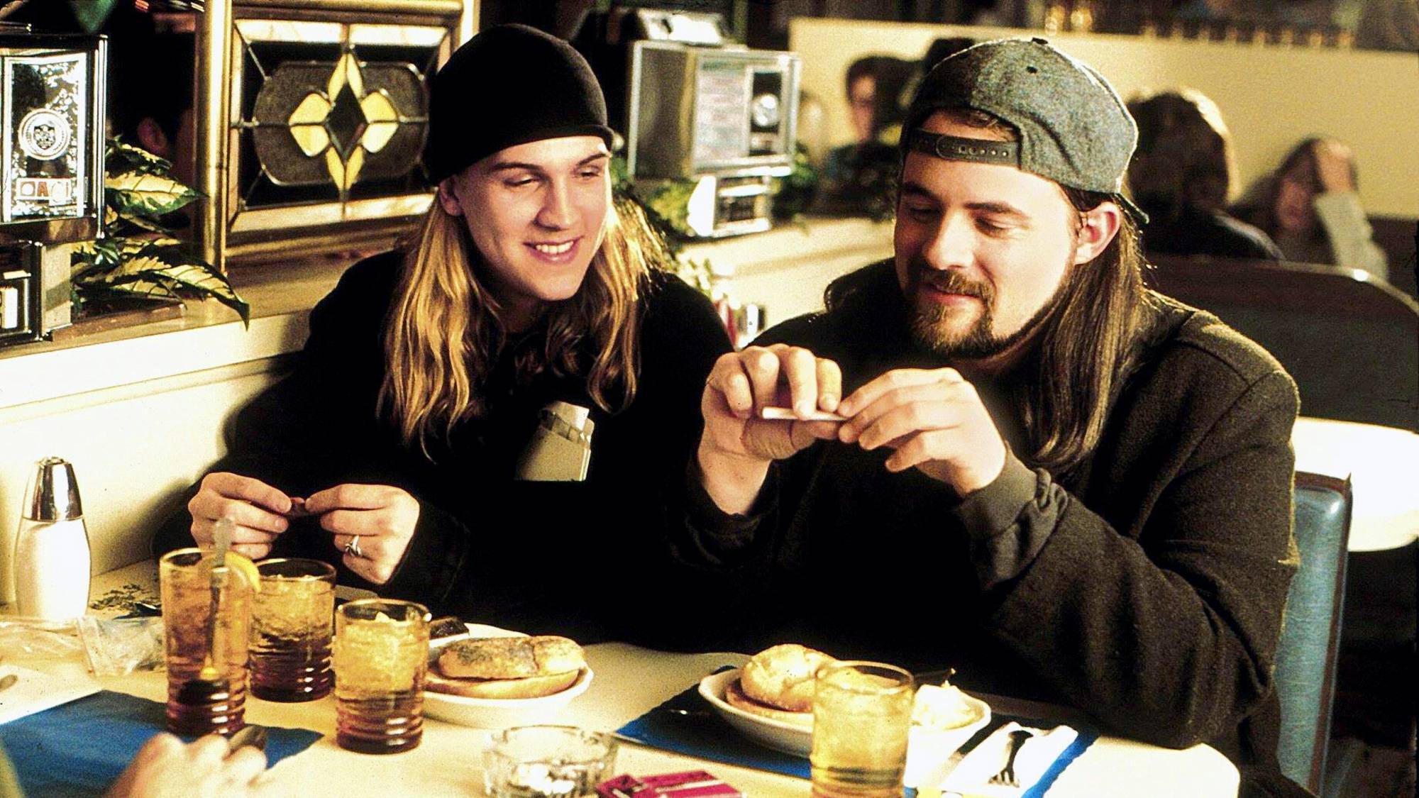 Jason Mewes and Kevin Smith in Chasing Amy