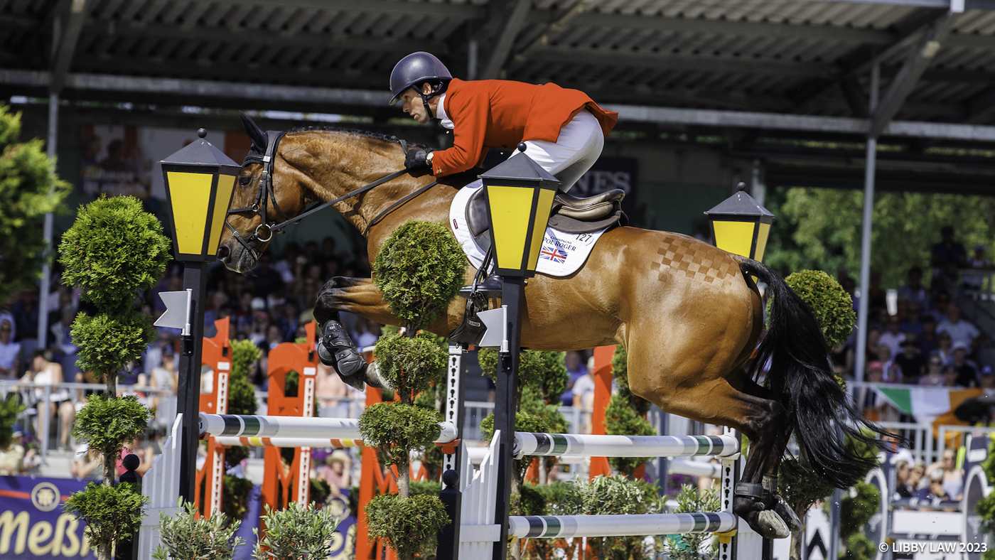Harry Meade and Tenareze at Luhm&amp;uuml;hlen Horse Trials.