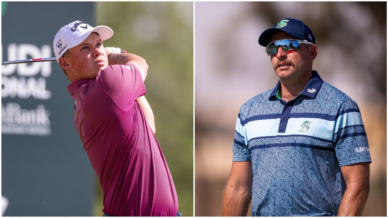 Caleb Surratt and Dean Burmester share the lead going into the final round of the PIF Saudi International