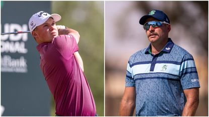 Caleb Surratt and Dean Burmester share the lead going into the final round of the PIF Saudi International