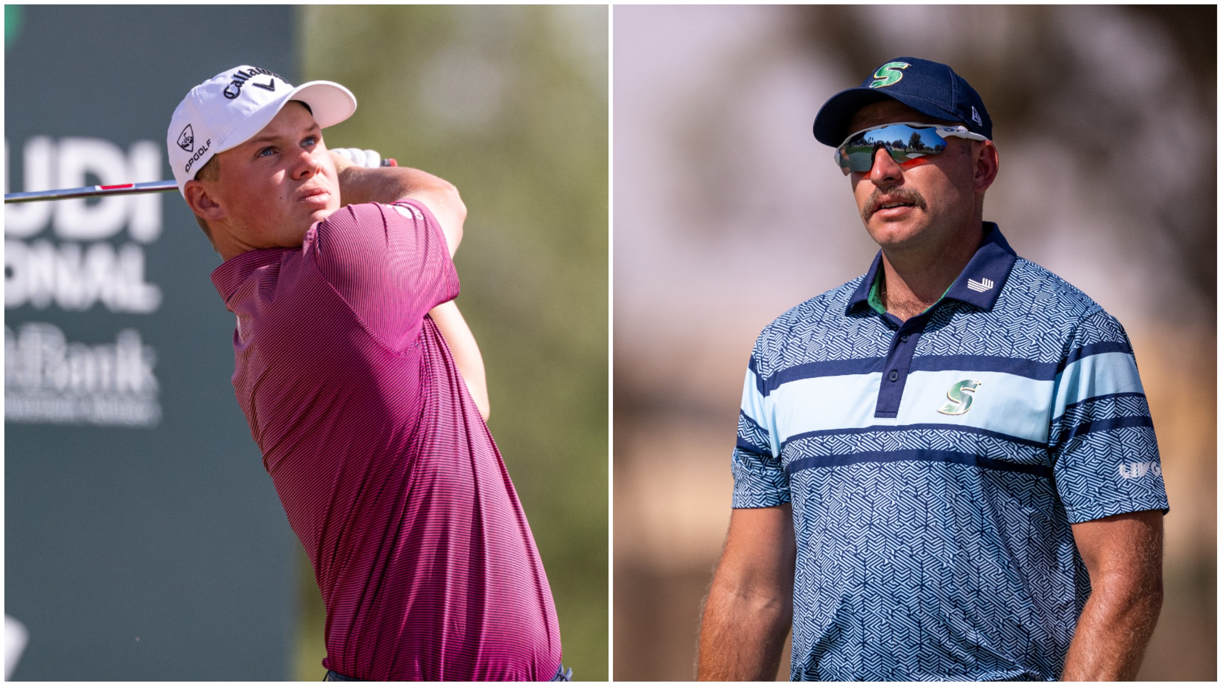 Caleb Surratt and Dean Burmester share the lead going into the final round of the PIF Saudi International