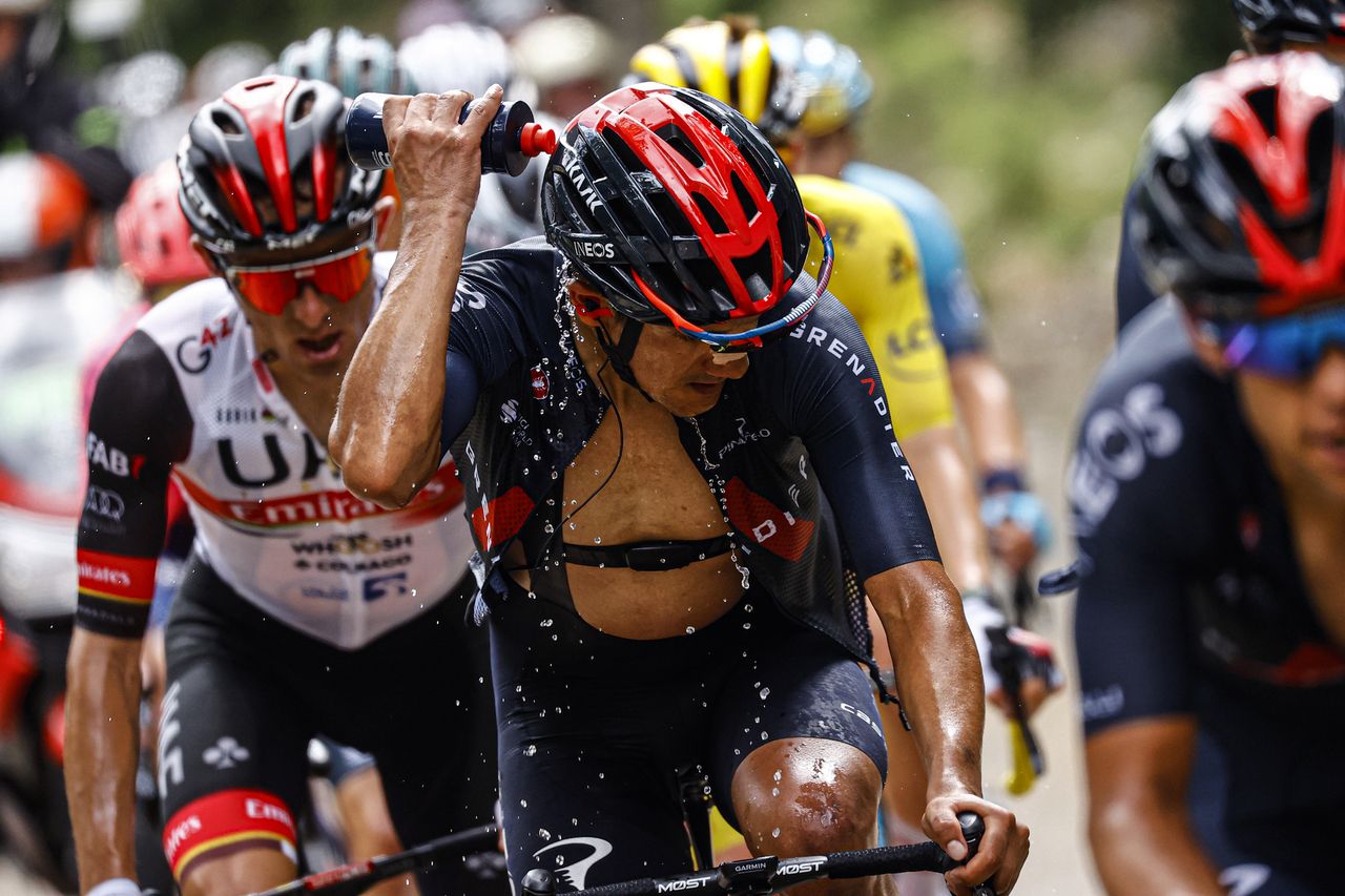 Tour de France 2021 108th Edition 11th stage Sorgues Malaucene 1989 km 07072021 Richard Carapaz ECU Ineos Grenadiers photo Luca BettiniBettiniPhoto2021