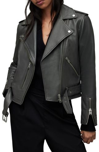 Balfern Leather Moto Jacket