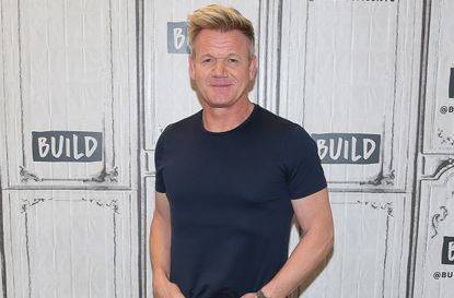 Gordon Ramsay sparks concern baby carrier