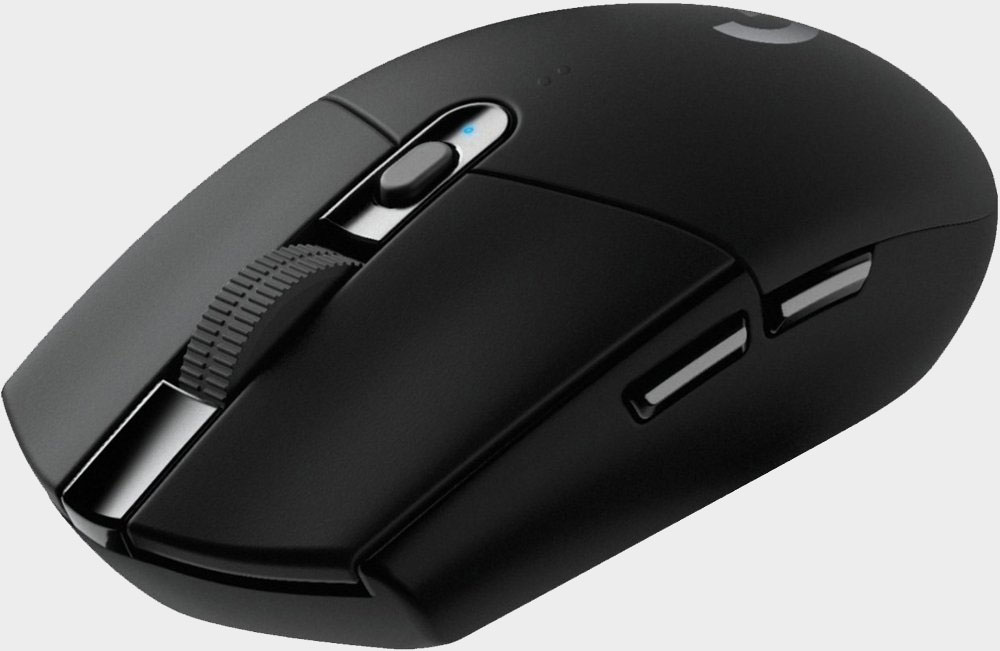 Image of the Logitech G305 on a grey background.