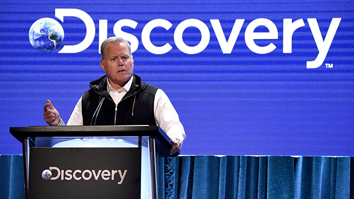 Discovery president and CEO David Zaslav during Discovery, Inc.&#039;s Summer 2019 TCA Tour at The Beverly Hilton Hotel on July 25, 2019 in Beverly Hills, California.