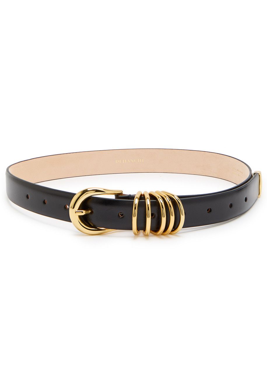 Hollyhock Leather Belt