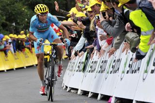 Vincenzo Nibali on stage ten of the 2014 Tour de France