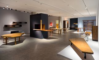 Installation view of Charlotte Perriand at Venus Over Manhattan in New York
