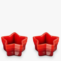 Le Creuset Stoneware Star Ramekins, Set of 2 - View at John Lewis 