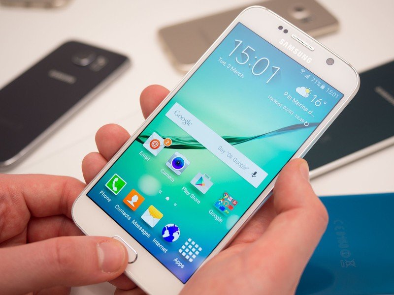 Galaxy S6 screenshot shortcut