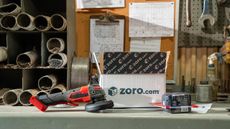 Zoro machinery on a work bench.