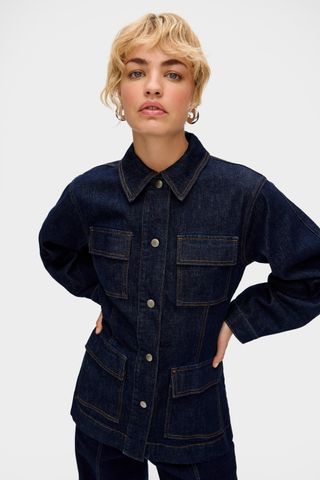 Milly Utility Denim Jacket